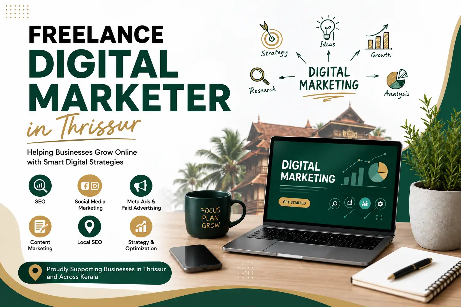 freelance digital marketer in thrissur